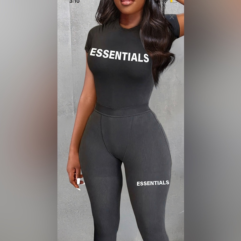 Black 2 piece set